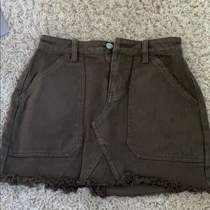 Pacsun denim skirt